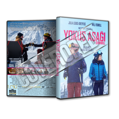 Yokuş Aşağı - Downhill - 2020 Türkçe Dvd Cover Tasarımı